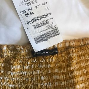 brandy melville nwt tube top